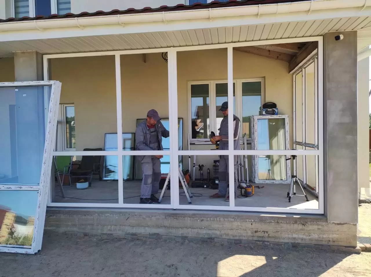 Установка окон в Минске