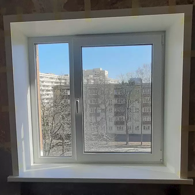 Окно пвх 2 створки