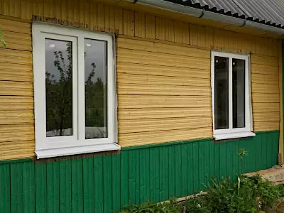 Окна ПВХ в деревенский дом