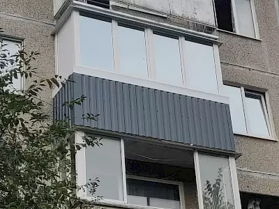 Окна для балкона 4 створки