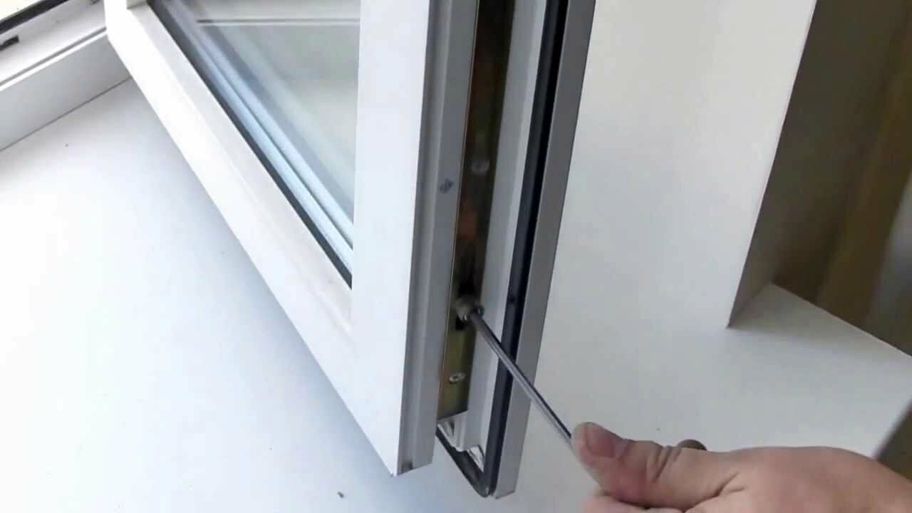 Регулировка стеклопакетов