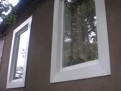 Окно пвх одностворчатое глухое