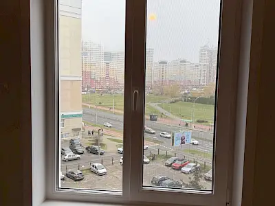 Окно двухстворчатое глухое, поворотно-откидное