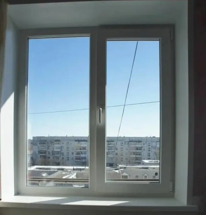 Купить двухстворчатое пластиковое окно (глухое + открывающееся) в Минске под ключ | Цена, установка